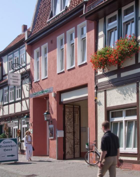 Gastehaus Deutsches Haus Hotell Northeim Exteriör bild